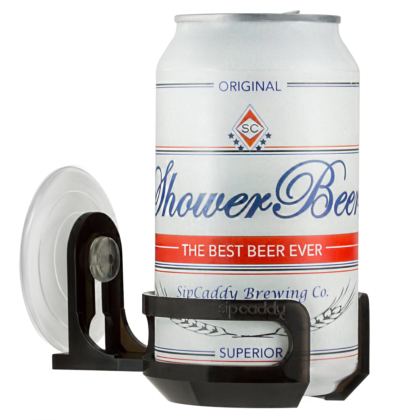 SipCaddy® Shower Beer & Bath Wine Holder | Shower Caddy