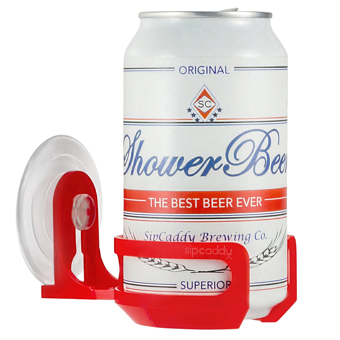SipCaddy® Shower Beer & Bath Wine Holder | Shower Caddy