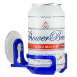 SipCaddy® SHOWER BEER & BATH WINE Holder - Blue