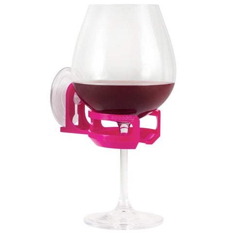 SipCaddy® SHOWER BEER & BATH WINE Holder - Pink