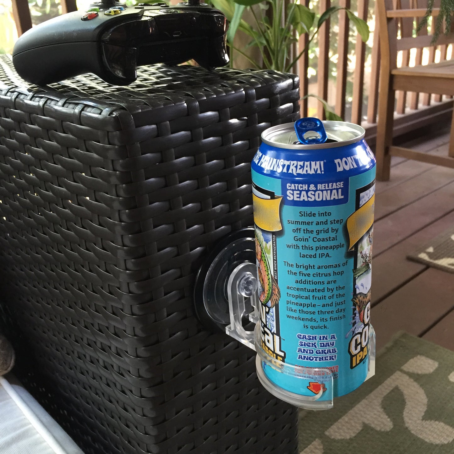 SipCaddy® Suction Cup Disc Adhesive Suction Cup Mount - Beer & Wine Cup Holder Anywhere!